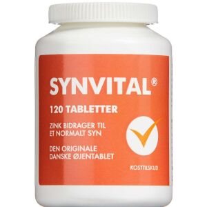 Synvital tabletter, 120 stk (Udløb: 04/2023)